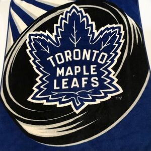 Toronto Maple Leafs NHL Hockey Blanket